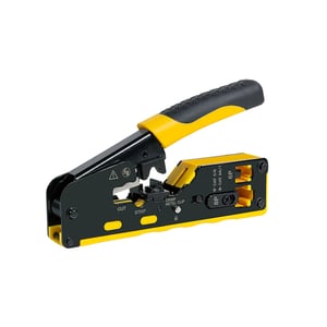 LogiLink WZ0060 Cable Crimping Tool, Black, Yellow