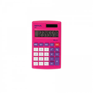 MAUL M 8 fickkalkylator Grundläggande kalkylator Rosa