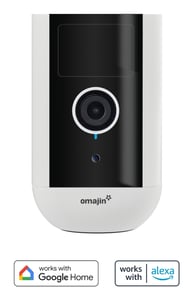 omajin by Netatmo OWC-01-EU industriell kamera Tower IP-säkerhetskamera för utomhusbruk, väggmontering