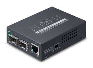 PLANET GT-1205A nätverkskonverterare 1000 Mbit/s Svart