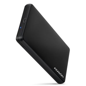 Axagon EE25-SLC Festplattengehäuse HDD/SSD-Gehäuse Schwarz 2,5"