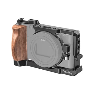 SmallRig CCS2434 Camera Cage Mount 1/4" Black, Wood