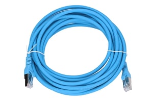 Extralink Cat.6A S/FTP LAN Patchcord, 5 m, Copper, Twisted-Pair Network Cable, 10 Gbit/s