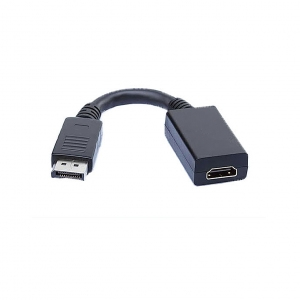 ART KABADA DP/HD AL-OEM-84 DisplayPort to HDMI Cable Adapter, Black