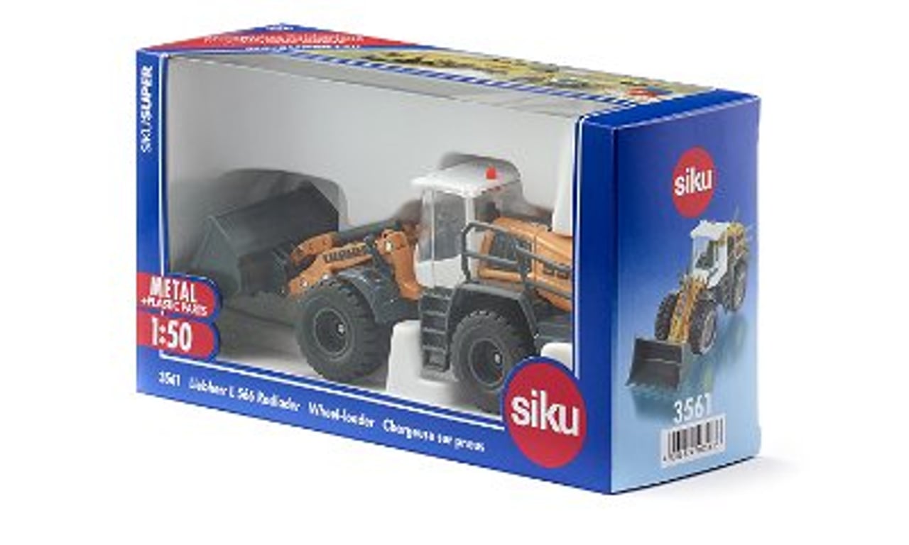 Siku Liebherr L566 Wheel-loader Model ładowarki kołowej Wstępnie zmontowany 1:50