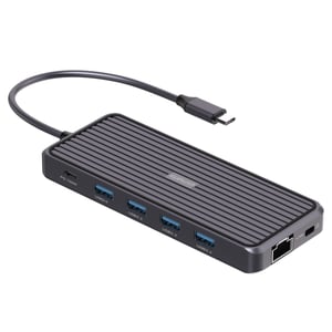 4smarts 540299 dockningsstation USB 3.2 Gen 1 (3.1 Gen 1) Type-C Grå