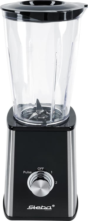 Steba SB 2 blender 0,6 l Blender stołowy 300 W Czarny, Srebrny