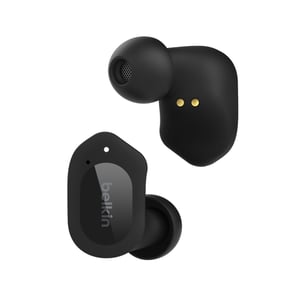 Belkin SOUNDFORM Play – Kabelloses In-Ear-Headset für Anrufe/Musik, USB Typ C, Bluetooth, Schwarz