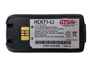 GTS HCK71-LI Barcode Scanner Accessories Battery