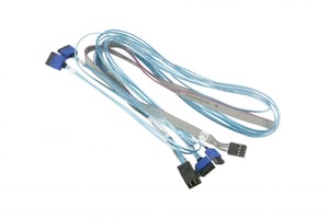 Supermicro CBL-SAST-0699 SATA-Kabel 90 m Blau, Grau