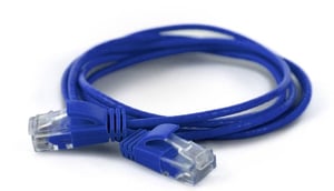 Wantec 7240 kabel sieciowy Niebieski 0,2 m Cat6a U/UTP (UTP)