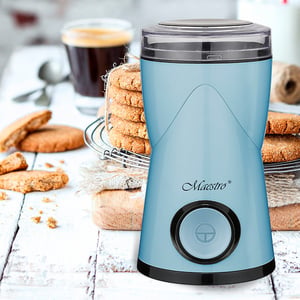 Feel Maestro MR-453-BLUE 180 W Coffee Grinder, Blue