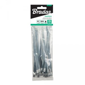 Bradas TS1446840 kabelband Grå 25 szt.