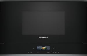 Siemens BF722R1B1 mikrovågsugn Svart Solo-mikrovågsugn Inbyggd 21 l 900 W