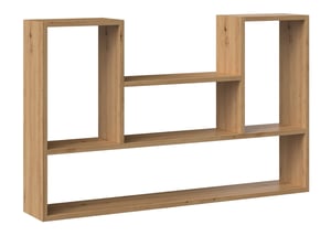 Topeshop BILBAO 4P ARTISAN półka Półka pływająca Do montażu na ścianie Płyta wiórowa Dąb