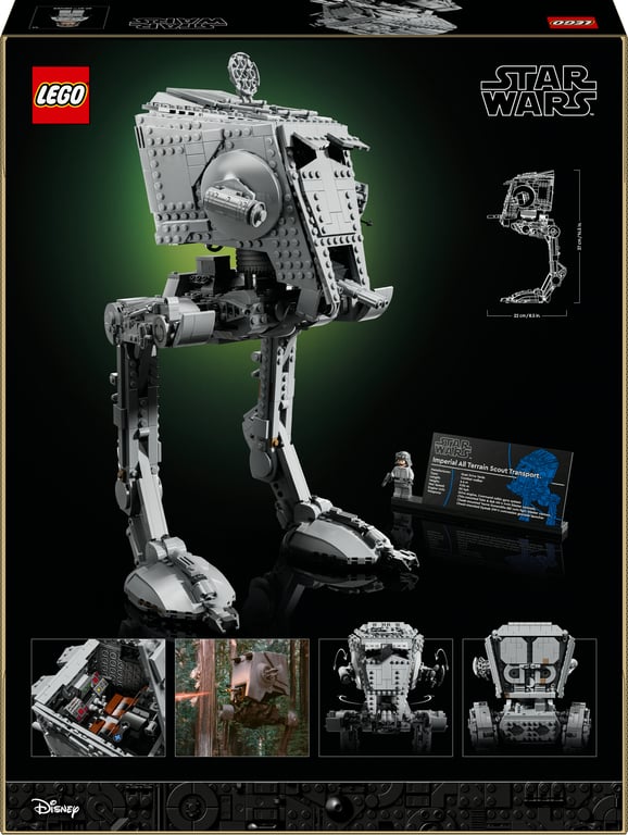 фото Блоковий конструктор LEGO Star Wars Крокохід AT-ST (75417)
