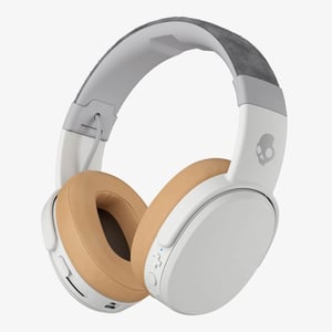 Skullcandy Crusher Wireless Zestaw słuchawkowy Przewodowy i Bezprzewodowy Opaska na głowę Połączenia/muzyka Bluetooth Opalony/Jasnobrązowy, Biały