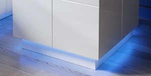 Cama Lighting REJA Nightstand, Blue