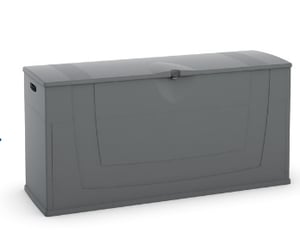 KIS 4624000 0410 Lagerbox, rechteckig, grau