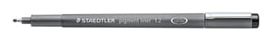Staedtler Pigment Liner 308 Fineliner, fein, schwarz, 1 Stück