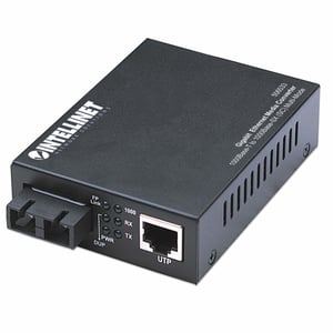 Intellinet 506533 Netzwerkkonverter 1000 Mbit/s 850 nm Multifunktional Schwarz