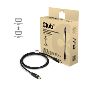 CLUB3D CAC-1165 kabel DisplayPort 1 m Mini DisplayPort Czarny