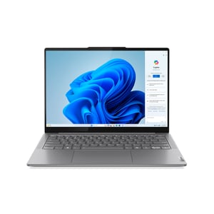 Lenovo Yoga Slim 7 14IMH9 Intel Core Ultra 5 125H Laptop 35.6 cm (14") WUXGA 16 GB LPDDR5x-SDRAM 512 GB SSD Wi-Fi 6E (802.11ax) Windows 11 Home German Gray