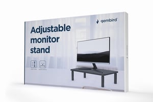 Gembird MS-TABLE-01 Monitorhalterung / -ständer Schreibtisch Schwarz