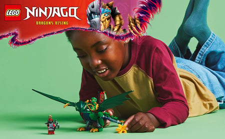 LEGO NINJAGO Zielony leśny smok Lloyda