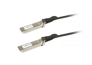 ALLNET SFP+/SFP+, 10Gbit, 0.5m InfiniBand / Fiber Optic Cable, Black, Silver