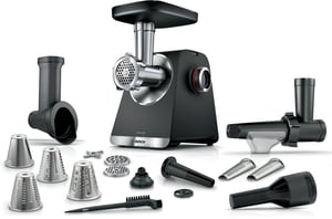 Bosch Serie 6 Fleischwolf 2100 W Schwarz, Silber
