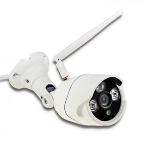 Qoltec 50227 Industrial Camera, Tube-Style IP Security Camera, Outdoor, 1280 x 720 px, Ceiling/Wall Mount