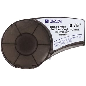Brady M21-750-427 etykiet do nadruku Półprzezroczysty, Biały Samoprzylepne etykiety do drukowania