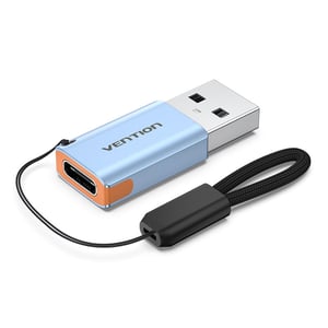 Vention CUAH0 USB Type-A to USB Type-C Adapter, Blue