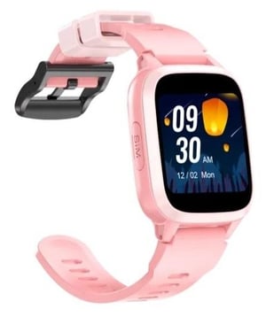 Extra Digital Q112A 3,66 cm (1.44") IPS 43 mm Cyfrowy 240 x 240 px Ekran dotykowy Różowy Wi-Fi GPS
