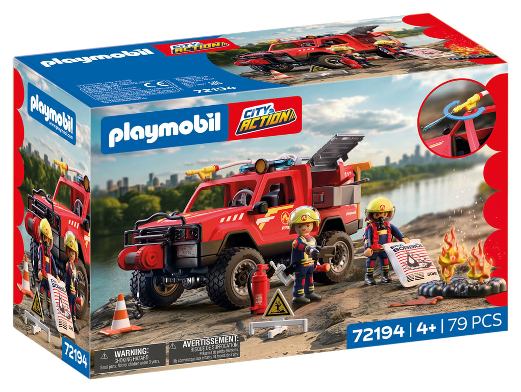 Playmobil Feuerwehr-Pickup