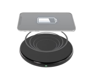 Vivanco QICHARPADVV15WBK Smartphone Schwarz USB Kabelloses Laden Schnellladen Automatisch, Intern