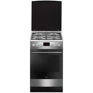 Amica 510GEH3.33ZpTaDpA(Xx) Freestanding Stove Electric Gas Stainless Steel