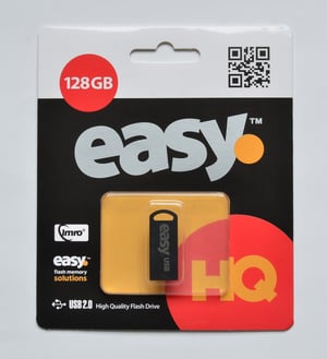 IMRO USB 2.0 EASY/128GB USB - 128 GB pamięć USB USB Typu-A Czarny