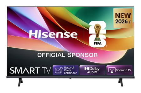 Hisense 40A4S 101,6 cm (40") Full HD Smart TV Wi-Fi Czarny 200 cd/m²