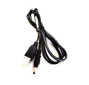 Zebra CBL-DC-383A1-01 Black USB-A Power Cable