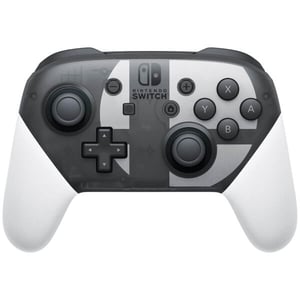 Nintendo Switch Pro Controller Super Smash Bros. Ultimate Edition Schwarz, Grau, Weiß Bluetooth-Gamepad Analog/Digital Nintendo Switch