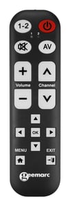 Geemarc Telecom TV-15 Fernbedienung – Tasten drücken