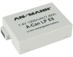Ansmann A-Can LP-E8 Lithium-Ionen-Akku (Li-Ion) 1000 mAh