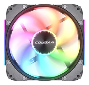 COUGAR CF-APR12HB-RGB PC-Gehäuse 12-cm-Lüfter Schwarz 1 Stück