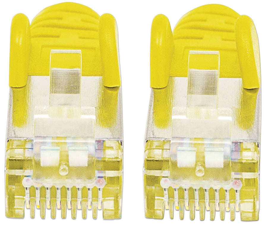 Intellinet Cat5e, SFTP, 2m kabel sieciowy Żółty SF/UTP (S-FTP)