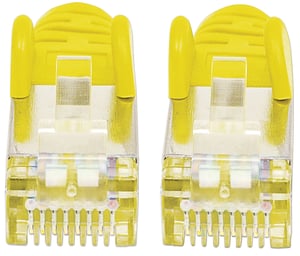 Intellinet Cat5e, SFTP, 2m kabel sieciowy Żółty SF/UTP (S-FTP)