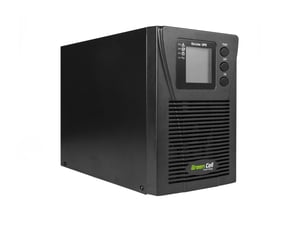 Green Cell UPS17 zasilacz UPS Podwójnej konwersji (online) 1,999 kVA 900 W 2 x gniazdo sieciowe