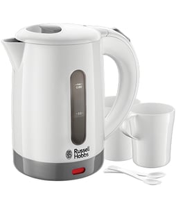 Russell Hobbs 23840-70 Wasserkocher 0,85 l 1000 W Grau, Weiß