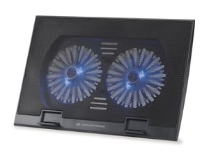 Conceptronic THANA02B kylunderlägg för bärbar dator 43,2 cm (17") Svart